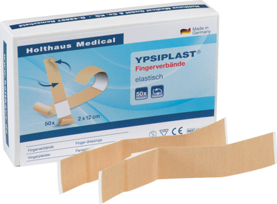FINGERVERBAND YPSIPLAST elastisch 2x18 cm haut - 100Stk