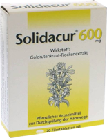 SOLIDACUR 600 mg Filmtabletten - 20Stk - Stärkung & Steigerung der Blasen-& Nierenfunktion