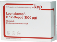 LOPHAKOMP B 12 Depot 1000 µg Injektionslösung - 10X2ml