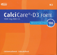 CALCICARE D3 forte Brausetabletten - 100Stk