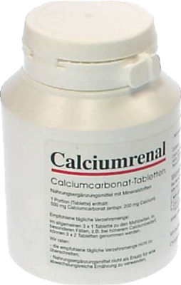 CALCIUMCARBONAT CALCIUMRENAL Tabletten - 200Stk