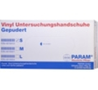 HANDSCHUHE Einmal Vinyl gepudert S - 100Stk
