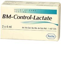 BM TEST Control Lactate Lösung - 2Stk