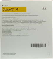SOLUVIT N Plv.f.e.Konz.z.Her.e.Infusionslösung - 10X10ml