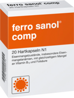 FERRO SANOL comp. Hartkaps.m.msr.überz.Pellets - 20Stk - Eisen