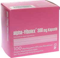 ALPHA VIBOLEX 300 mg Weichkapseln - 100Stk