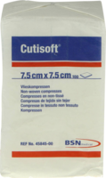 CUTISOFT Vlieskompressen unsteril 7,5x7,5 cm - 100Stk