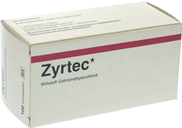 ZYRTEC 10 mg Filmtabletten - 100Stk - Allergien