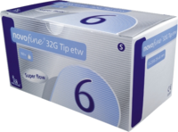 NOVOFINE Nadeln 32 G 6 mm - 100Stk - Insulininjektion & -Kanülen