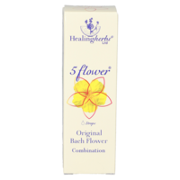 BACH KOMBINATION 5 Flow.Notfall Tropfen Heal.Herbs - 30ml