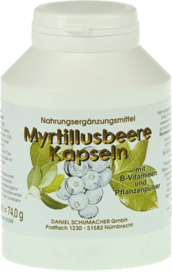 MYRTILLUSBEERE Kapseln - 180Stk - Stärkung für das Gedächtnis