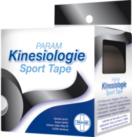 KINESIOLOGIE Sport Tape 5 cmx5 m schwarz - 1Stk