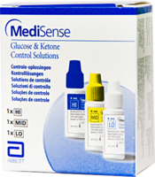 MEDISENSE Kontr.Lsg.Gluk.+Ketone H/M/L - 3Stk