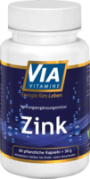 VIAVITAMINE Zink Kapseln - 60Stk