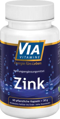 VIAVITAMINE Zink Kapseln - 60Stk