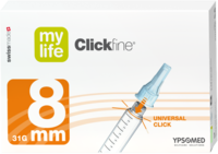 MYLIFE Clickfine Pen-Nadeln 8 mm - 100Stk - Einmalspritzen & -Kanülen