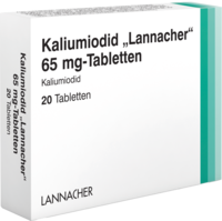KALIUMIODID Lannacher 65 mg Tabletten - 20Stk