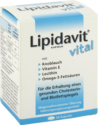 LIPIDAVIT Vital Kapseln - 50Stk