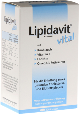 LIPIDAVIT Vital Kapseln - 100Stk - Arterien