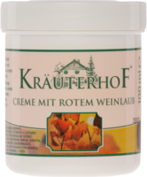 KRÄUTERHOF Creme mit rotem Weinlaub - 100ml