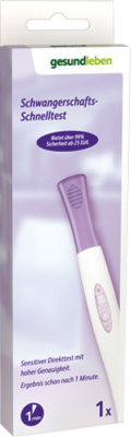 GESUND LEBEN Schwangerschafts Schnelltest - 1Stk - Schwangerschafts- & Ovulationstests