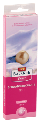 GEHE BALANCE Schwangerschafts Teststreifen - 1Stk - Schwangerschafts- & Ovulationstests