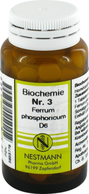 BIOCHEMIE 3 Ferrum phosphoricum D 6 Tabletten - 100Stk