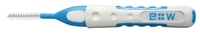 EDELWHITE pro Interdent.Bür.S 0,6-3 mm blau - 6Stk