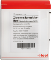 ZITRONENSÄUREZYKLUS Heel Ampullen - 10Stk - Heel