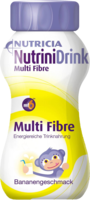 NUTRINIDRINK MultiFibre Bananengeschmack - 32X200ml - Nahrungsergänzung