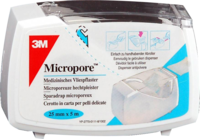 MICROPORE Vliespfl.2,5cmx5m m.Abr.1530NP-1SD - 1Stk