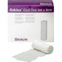ASKINA Elast Fine Binde 4 cmx4 m cellophaniert - 1Stk