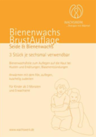 BIENENWACHS BRUSTAUFLAGE Set Wachswerk - 1Stk