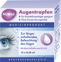 MCMED Augentropfen Einzeldosispipetten - 15X0.35ml