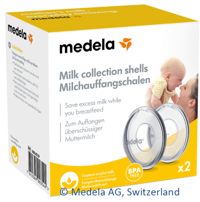 MEDELA Milchauffangschalen - 2Stk - Stillzubehör