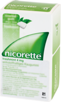 NICORETTE 4 mg freshmint Kaugummi - 105Stk - Raucherentwöhnung