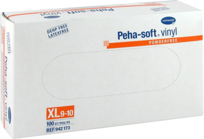 PEHA-SOFT Vinyl Unt.Handschuhe unste.puderfrei XL - 100Stk
