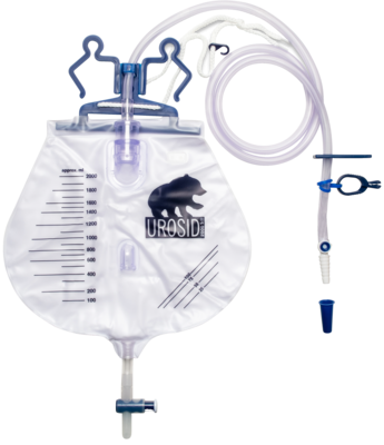 UROSID Urindr.Sys.2l 120 cm Schl.nadelf.Vent.waag. - 1Stk