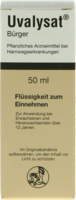 UVALYSAT Bürger Tropfen - 50ml - Blasenentzündung
