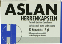 ASLAN Herrenkapseln - 30Stk