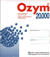 OZYM 20.000 Hartkapseln magensaftr. - 200Stk - Verdauungsenzyme