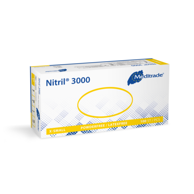 NITRIL 3000 Unt.Handschuhe unsteril XS - 100Stk