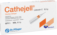 CATHEJELL Lidocain C steriles Gleitgel ZHS 8,5 g - 5Stk