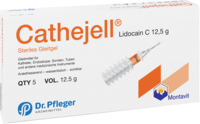 CATHEJELL Lidocain C steriles Gleitgel ZHS 12,5 g - 5Stk
