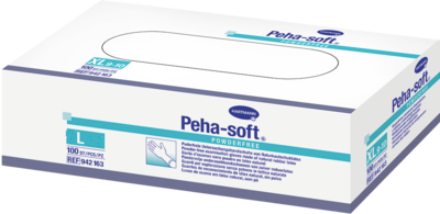 PEHA-SOFT Latex Unt.Hands.unsteril puderfrei L - 100Stk - Handschuhe & Fingerlinge