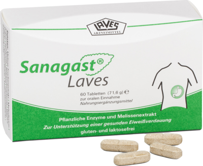 SANAGAST Laves Tabletten - 60Stk