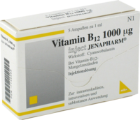VITAMIN B12 1.000 µg Inject Jenapharm Ampullen - 5Stk