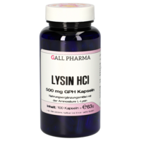 LYSIN HCL 500 mg GPH Kapseln - 100Stk