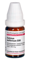 CALCIUM SULFURICUM D 30 Globuli - 10g