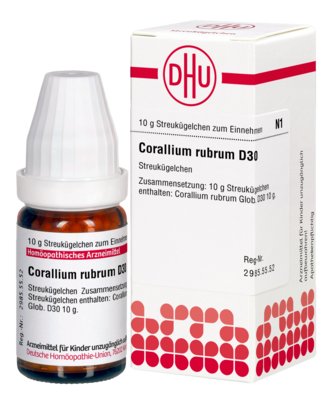 CORALLIUM RUBRUM D 30 Globuli - 10g